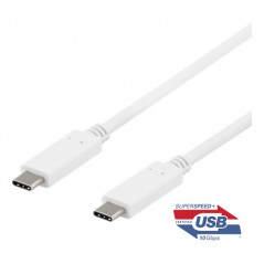 USB-C til USB-C-kabel (gen 2) op til 100W 5A E-marked
