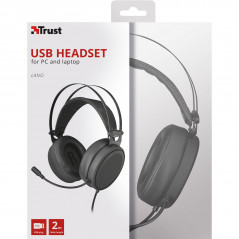 Gamingheadsets - Trust Lano gaming-headset med USB anslutning