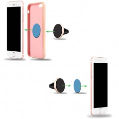 Mobilholdere - Magnetisk mobilhållare för bilen med 3M tejp