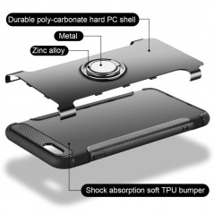 Smartphone- & mobiltilbehør - Shockproof magnet Cover til iPhone XR