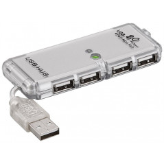 USB-hub med 4 porte