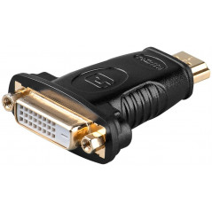 Skærmkabel & skærmadapter - HDMI til DVI adapter