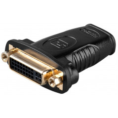 HDMI til DVI-adapter (hun til hun)