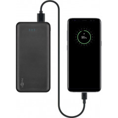 Portable batterier - Goobay PowerBank-batteri på 10.000mAh 2.1A