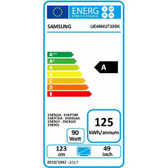 Billige tv\'er - Samsung 49-tommer Curved Smart UHD-TV 4K