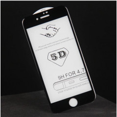 5D skærmbeskyttelse af hærdet glas til iPhone 8