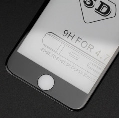 Skærmbeskyttere - 5D skærmbeskyttelse af hærdet glas til iPhone 8