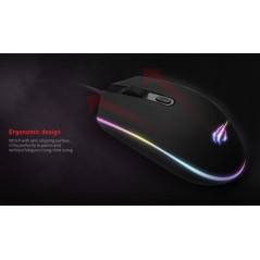 Gaming-mus - Havit GAMENOTE gamingmus med 1200 DPI