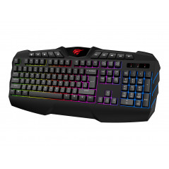 Baggrundsbelyst gamingtastatur - Havit gaming-tastatur