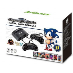 Spil & minispil - Sega Mega Drive Classic Game Console (inkl. 81 spil)