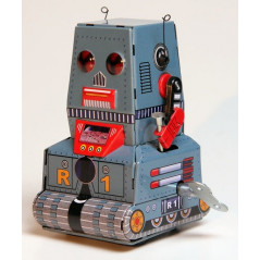 Legetøj - Mekanisk robot i metal