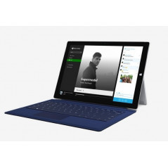 Brugt bærbar computer - Microsoft Surface Pro 3 256GB med tangentbord (beg)