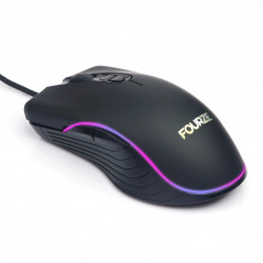 Fourze gaming-mus med RGB-belysning