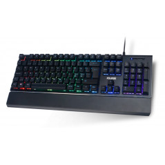 Baggrundsbelyst gamingtastatur - Fourze GK100 semi-mekanisk RGB gaming tastatur