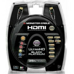 Monster HDMI-kabel Black Platinum 10 meter (Tilbud)