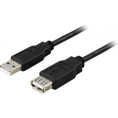 USB-kabel og USB-hubb - Forlængningskabel USB