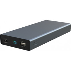 Portable batterier - PowerBank batteri på 20000mAh 60W USB-C PD QC