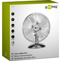 Ventilatorer til de varme aftener! - Goobay bordventilator 34cm