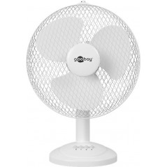 Ventilatorer til de varme aftener! - Tyst och oscillerande bordsfläkt 30 centimeter