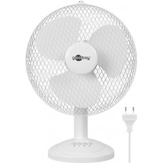 Ventilatorer til de varme aftener! - Tyst och oscillerande bordsfläkt 30 centimeter