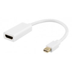 Skærmkabel & skærmadapter - Mini DisplayPort til HDMI-adapter 4K 60Hz