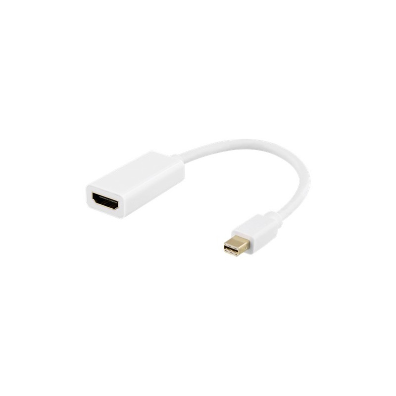 Skærmkabel & skærmadapter - Mini DisplayPort til HDMI-adapter 4K@60Hz