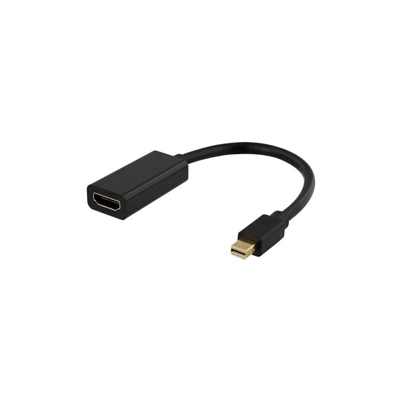 Skærmkabel & skærmadapter - Mini DisplayPort til HDMI-adapter 4K 60Hz