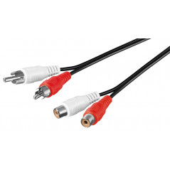 Goobay lydkabel 2x RCA han til hun