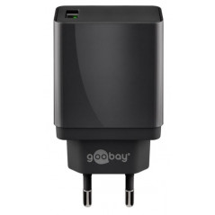 Opladere og kabler - Goobay Power Adapter med USB Quick Charge QC3.0 18W 3A