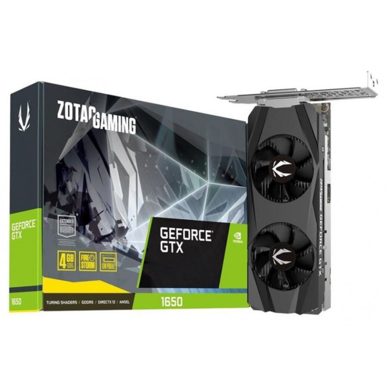 Komponenter - Zotac GeForce GTX 1650 4GB LP