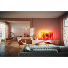 Billige tv\'er - Philips 58-tums 4K Smart UHD-TV med Ambilight