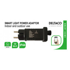 SMART HOME WiFi strömadapter för ljusslingor IP44 Sjove gadgets & gaver! - SMART HOME WiFi strömadapter för ljusslingor IP44