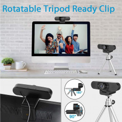 Webkamera - Emeet C960 HD Webcam i Full-HD med 2st mikrofoner