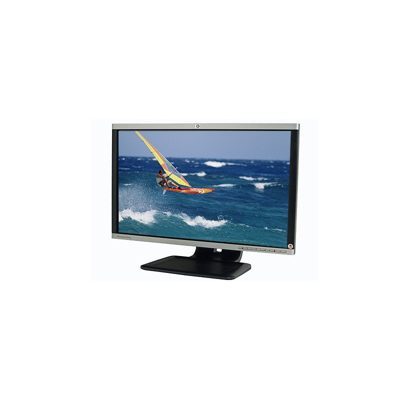 HP LCD-Skärm (brugt) Brugte computerskærme - HP 22-tommer LCD-Skærm (brugt med ridser)