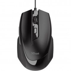 Gaming-mus - Trust Voca Ergonomisk USB-mus