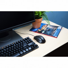 Gaming-mus - Trust Voca Ergonomisk USB-mus