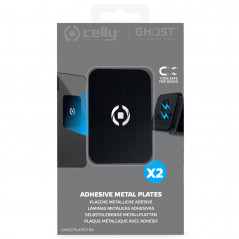 Mobilholdere - 2 stk. metalplader til Ghost-mobiltelefonholdere