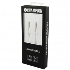 Lydkabel og adapter - Champion ljudkabel 2 meter AUX 3.5 mm