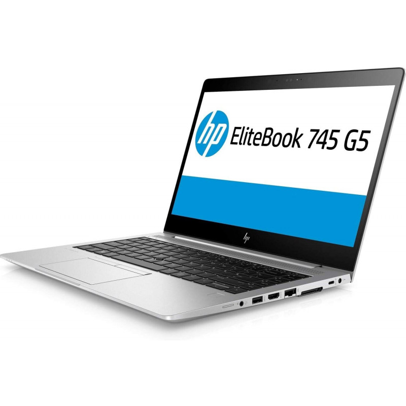 Brugt laptop 14" - HP EliteBook 745 G5 Ryzen3 8GB 256SSD (beg med chassiskada)
