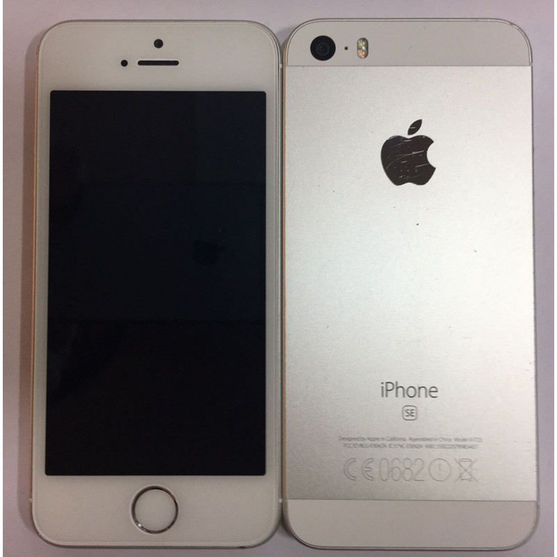 iPhone SE - iPhone SE 32GB Silver (brugt med nyt batt)