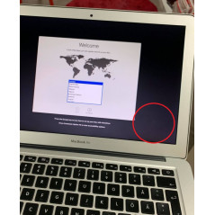 Brugt bærbar computer 13" - MacBook Air 13-tum Mid 2013 (brugt med mura*)