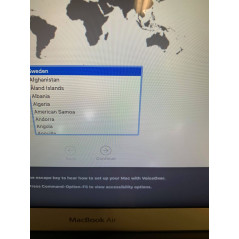 Brugt bærbar computer 13" - MacBook Air - Early 2015 (brugt med burn-in*)