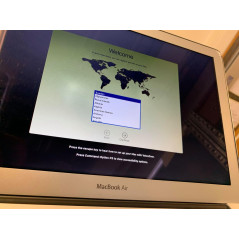 Brugt bærbar computer 13" - MacBook Air 13-tum Mid 2013 (brugt med mura*)
