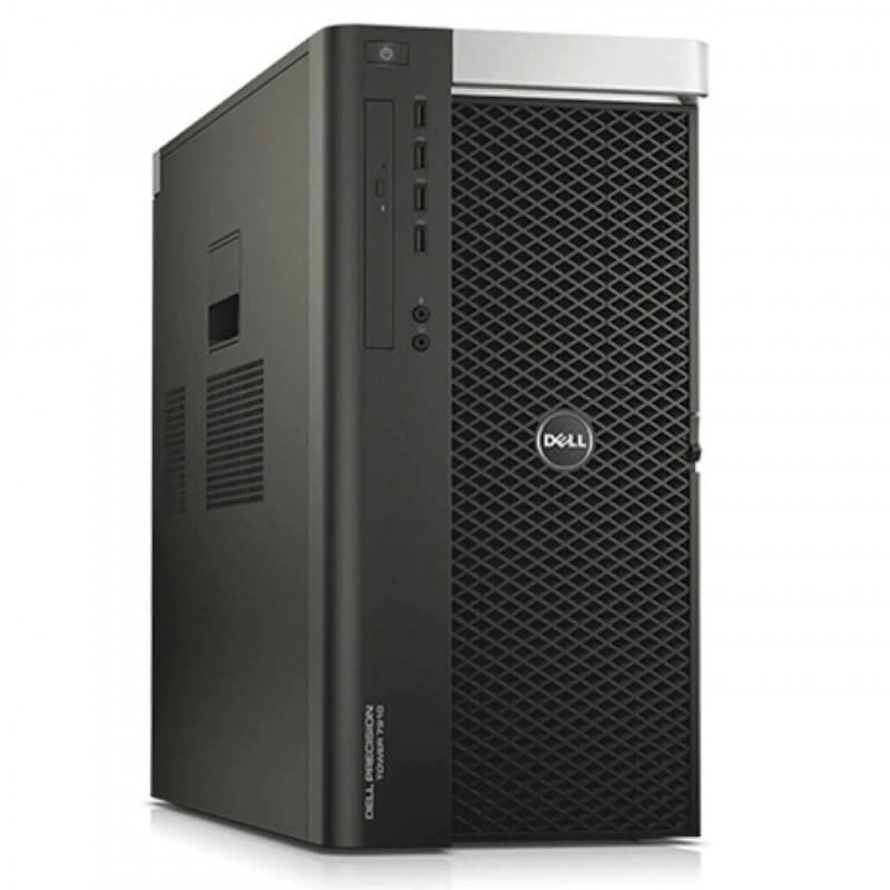 Brugt stationær computer - Dell Precision Workstation Tower T7910 Xeon E5 v3 64GB 1TB HDD (brugt)