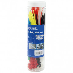 Cable ties 200-pak i 3 længder